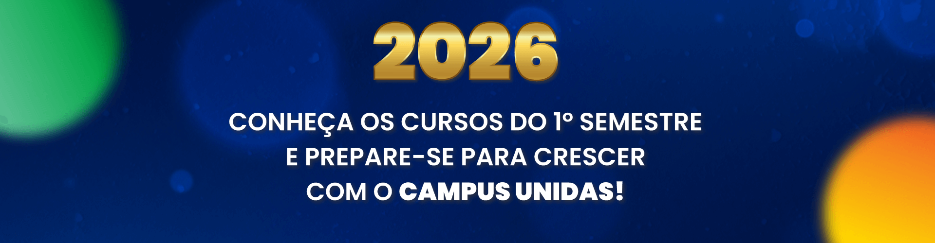 Banner descritivo sobre Campus 2026